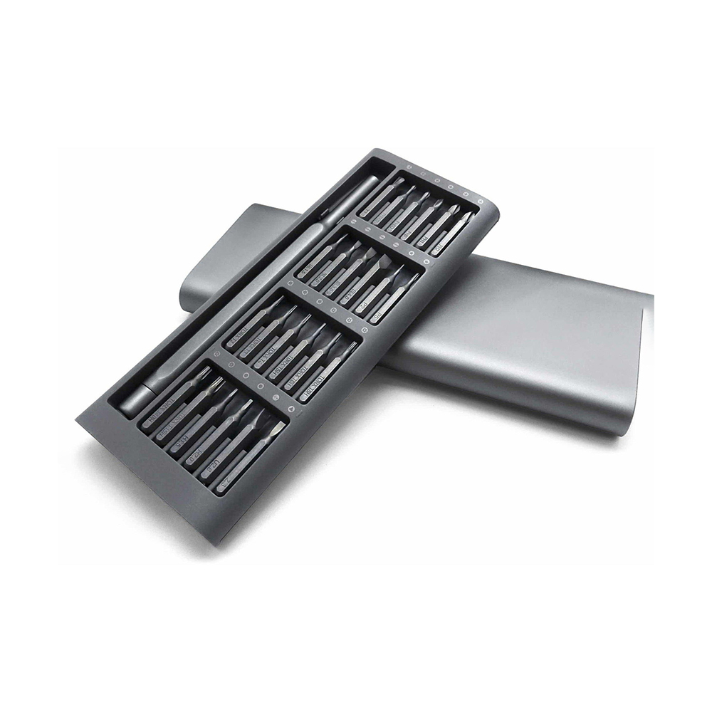 سری پیچ گوشتی یک سر چهارسو یک سر دو سو میجیا مدل MJJXLSD002QW بسته 24 عددی