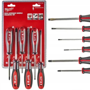 پیچ گوشتی میلواکی مدل 4932471807 مجموعه 6 عددی